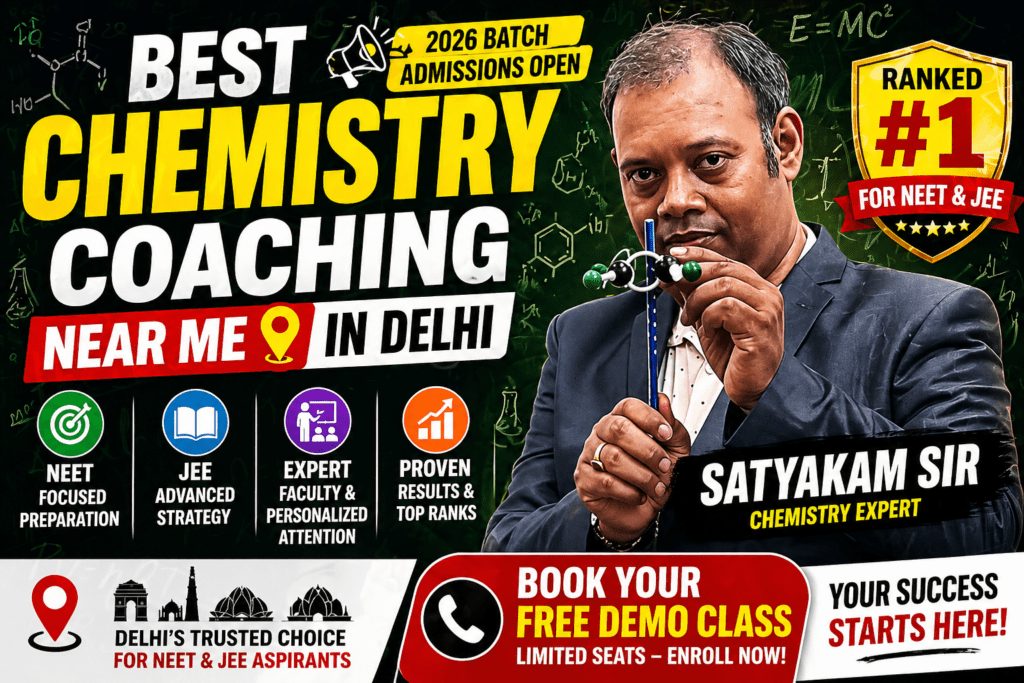 Best Chemistry Coaching Near Me in Delhi