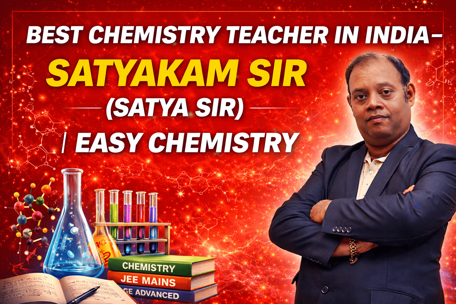 Best Chemistry Teacher in India – Satyakam Sir (Satya SIr) | Easy Chemistry