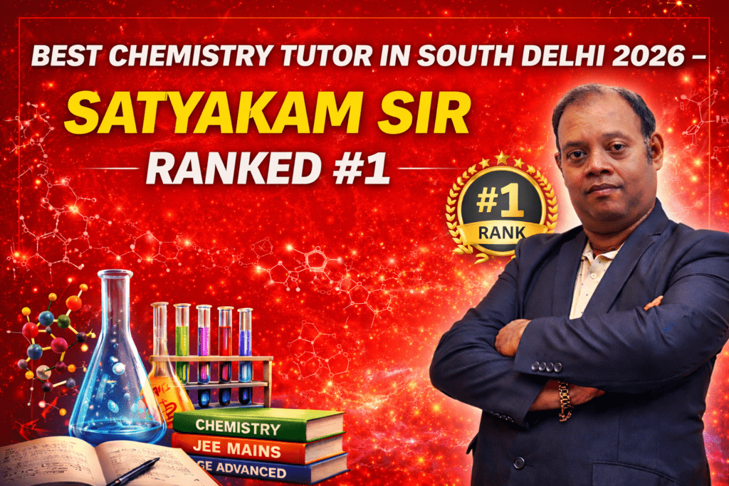 Best chemistry tutor in South Delhi